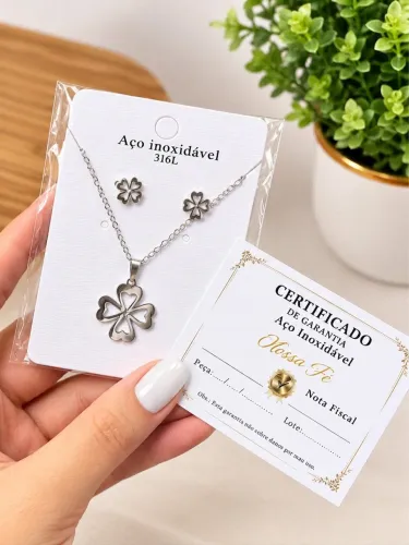 Conjuntos em aço inoxidável