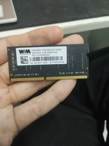 Memória RAM DDR4 4GB 2666Mhz Notebook