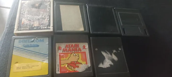 Fitas de vídeo game Atari,CCE, antigos..