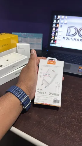 Carregador Turbo iPhone (até 14 pro max)