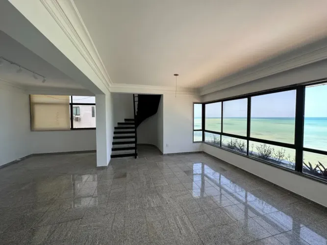 Apartamento  duplex na avenida boa viagem com piscina privativa na cobertura