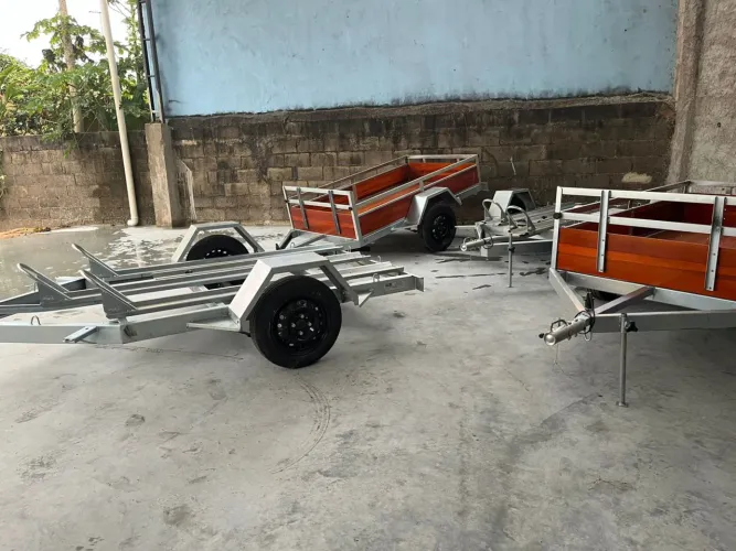 CARRETINHAS REBOQUE GALVANIZADAS