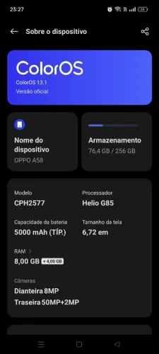 Oppo A58 4G 256GB