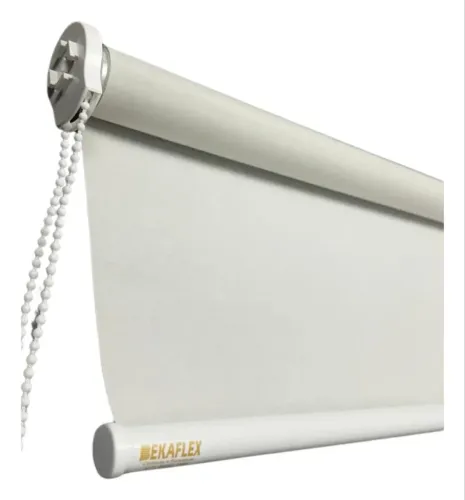 Cortina Rolo Blecaute 1,70 L X 1,50 A Corta Luz Cor Branco