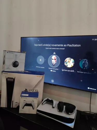PlayStation 5 + Controle + Headset Original
