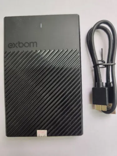 HD Externo 2,5 HGST 500GB HTS545050A7E80 c/ case Exbom USB 3.0