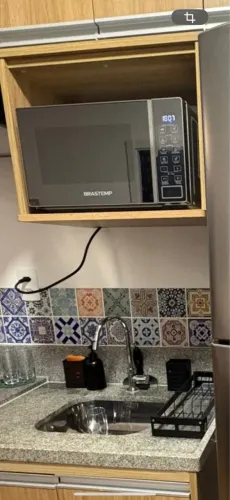 Micro-ondas Brastemp 20L Inox Espelhado - Funcionando Perfeitamente