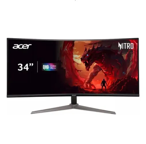 Monitor Curvo Acer Nitro 34" QHD Ultrawide 100hz