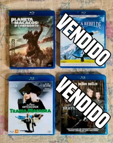 Blu-rays Planeta dos Macacos 2 e Trama Macabra