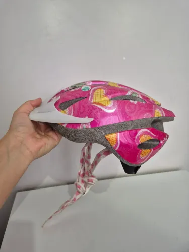 capacete infantil schwinn rosa corações