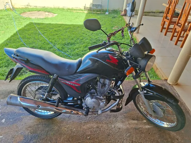 Honda fan 150 partida elétrica 2013