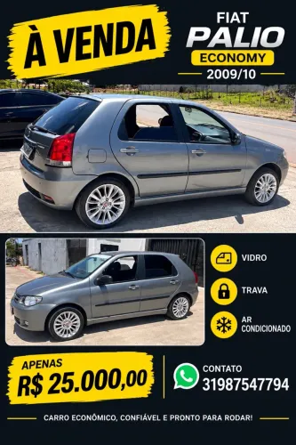 Fiat Palio 1.0 Economy Fire Flex 8V 4P 2010
