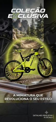 Bicicleta de Ferro em Miniatura