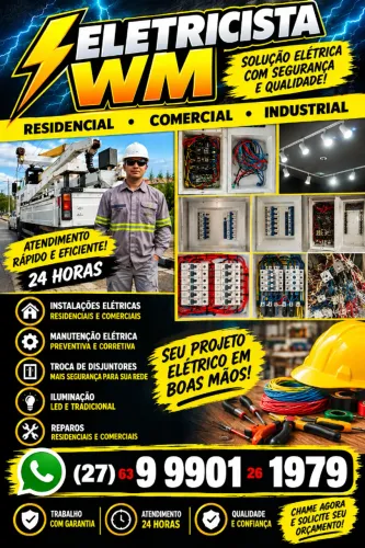 serviço de Eletricista predial residencial