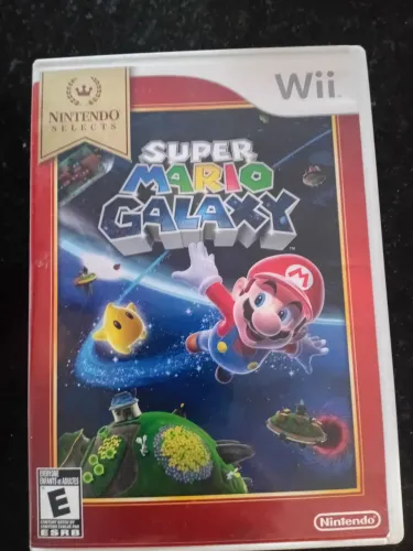 Jogo super Mario galaxy wii