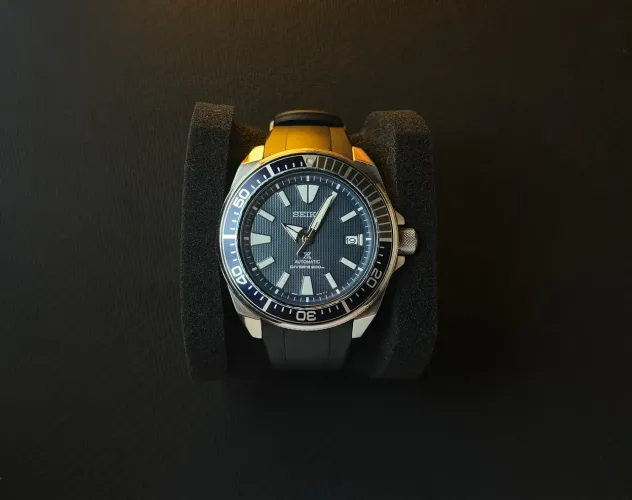 Seiko Samurai SRPB49 com Pulseira Crafter Blue CB09 (acompanha pulseira original em Aço)