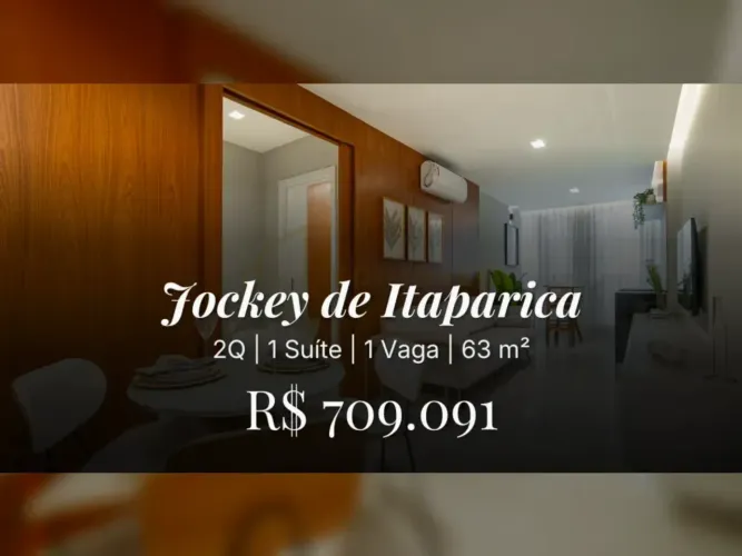 Seu futuro começa aqui: apartamento exclusivo no Jockey de Itaparica!