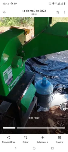 Motor com forrageira