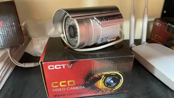 câmera de segurança (CFTV