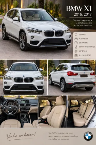 BMW X1 Sdrive 20I 2.0/2.0 TB Acti.flex Aut. 2017