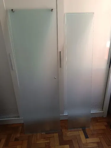 Vidro jateado para box de banheiro