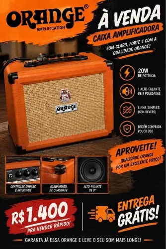 Amplificador Orange novo