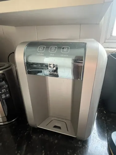 Purificador Electrolux Eletrônico Compacto Efficient Painel Digital Bivolt Cinza