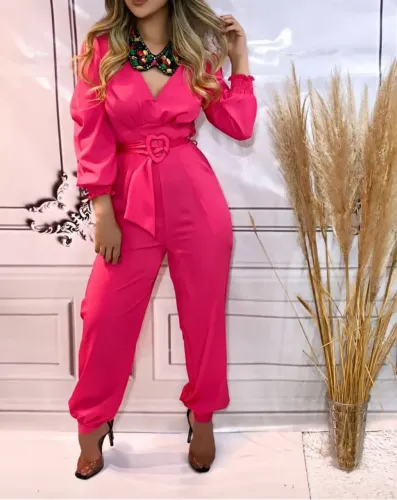 Macacão Rosa/ Tam M