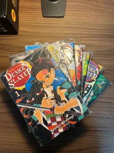 Mangás Demon slayer 1 a 7