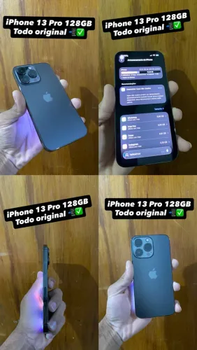 iPhone 13 Pro 128Gb todo original 