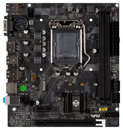 Placa mãe H61 LGA 1155 com entrada NVME