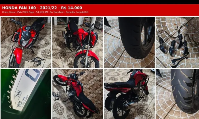Moto fan 160 2021/22