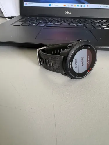 RELÓGIO GARMIN 158 IDIOMA INGLÊS 