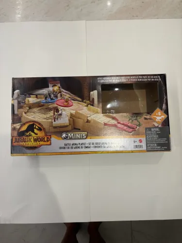 Jurassic World Playset Mini Arena De Batalha Mattel Hbt63 NOVÍSSIMO