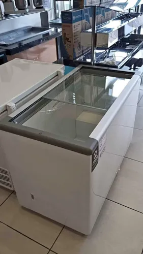 Freezer horizontal Fricon 311L Tampa de Vidro