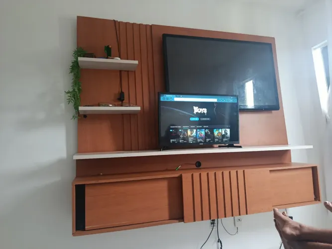 Rack com painel 