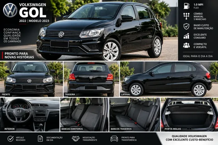 Volkswagen Gol Geração VII 1.0 12V Flex Mec. 4P 2023