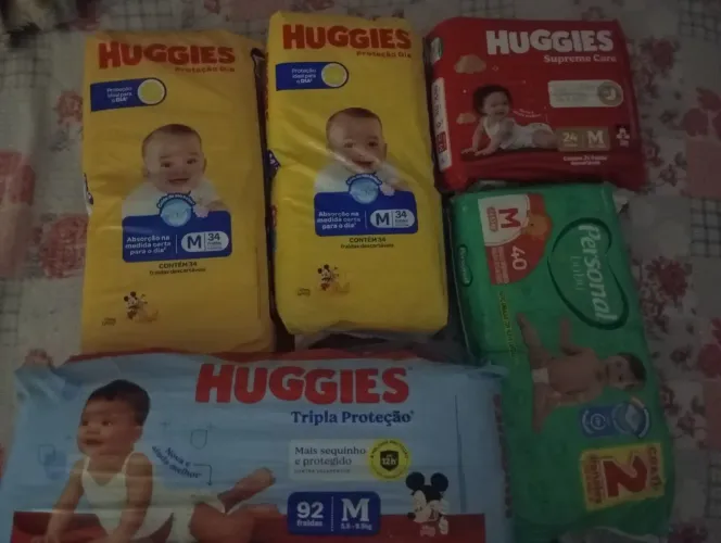 Vendo ou troco fraldas