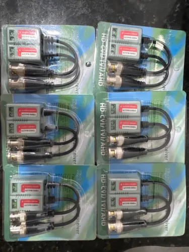 Conector vídeo balun Câmera