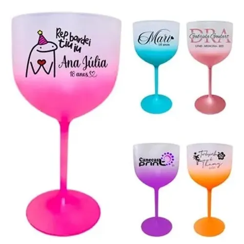 ? Personalize sua festa com estilo - Copos - Taças - Long drink - Camisas