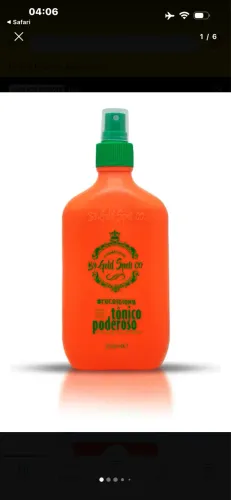 Spray Tonico Poderoso 250mll Gold Spell