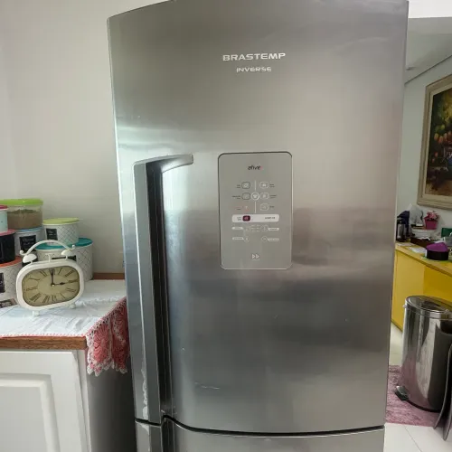 Geladeira Brastemp inox Alphaville