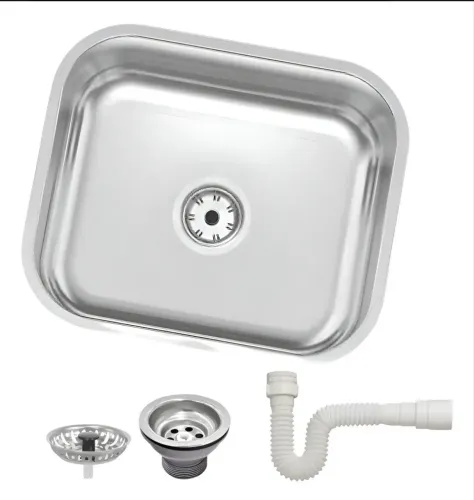Cuba tramontina inox 40x34 com sifão