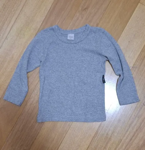 Blusa de manga longa, BB básico, 4 anos