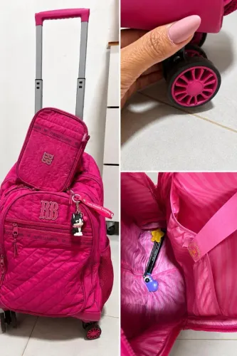 Mochila e Estojo Rebecca Bonbon Original pouco uso