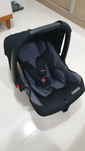Bebê Conforto Cosco Wizz 0-13Kg Preto Rajado