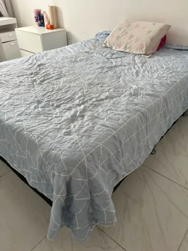 Cama de casal box+colchão