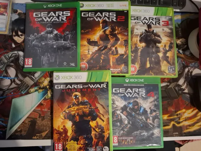 Coleção Gears of War Xbox / Video Game