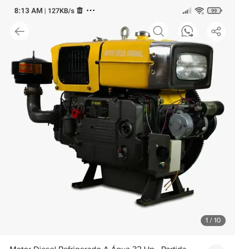 Vendo motor disel novo na caixa sem uso zap *72