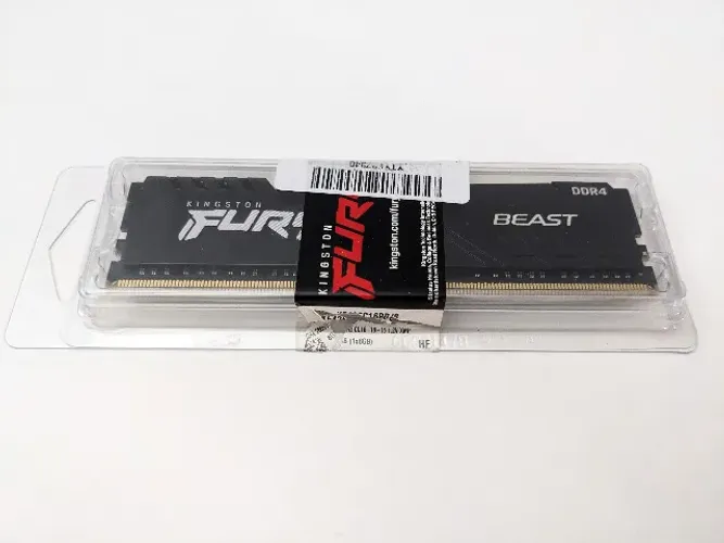 Memória Kingston FURY 8GB DDR4 3200 MT/s KF432C16BB/8WP - Na Garantia